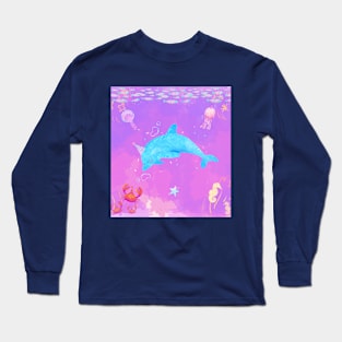 Pastel ocean Long Sleeve T-Shirt